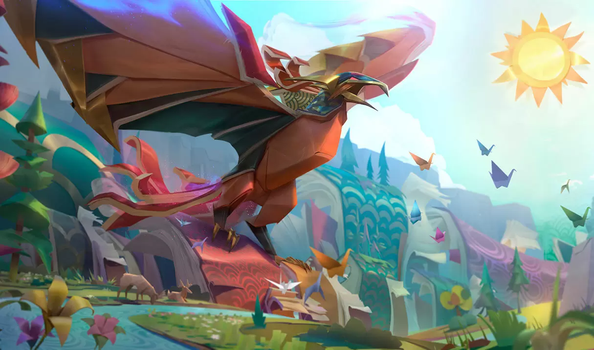 Anivia Tiên Hạc Giấy