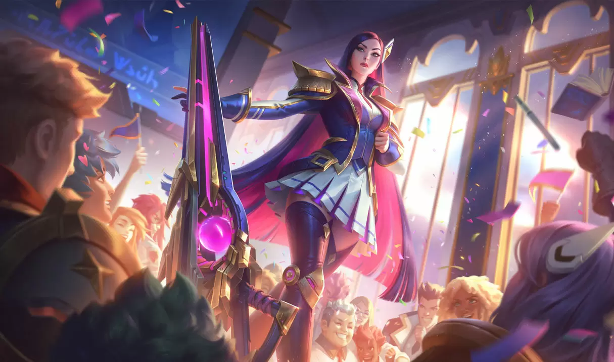 Caitlyn Hội Trưởng Học Viện