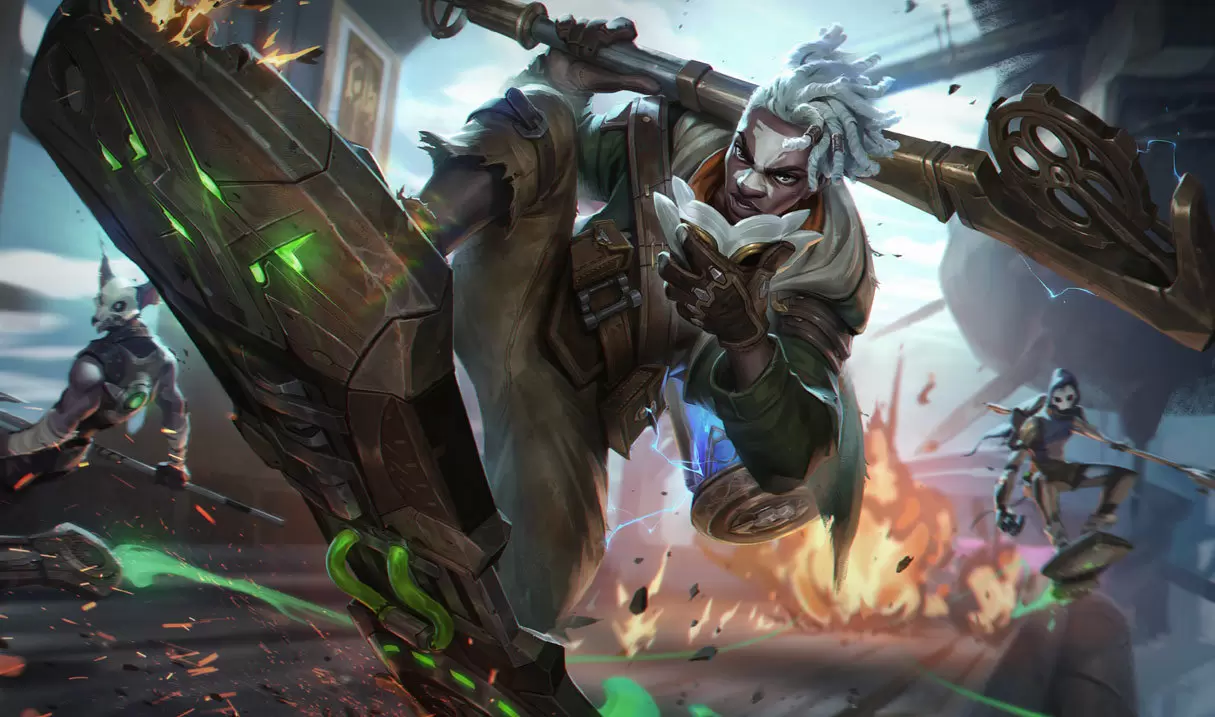 Arcane Ekko Thủ Lĩnh Ánh Lửa
