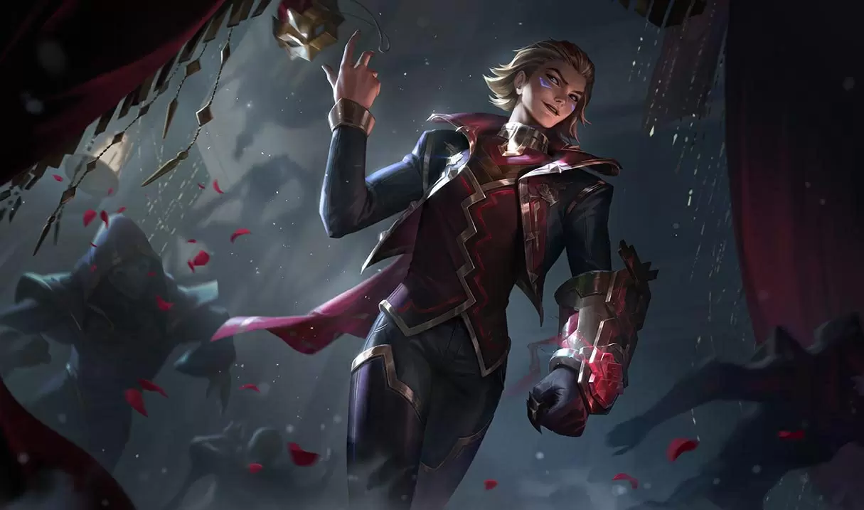 Ezreal Mặt Nạ Hoa Hồng Đen