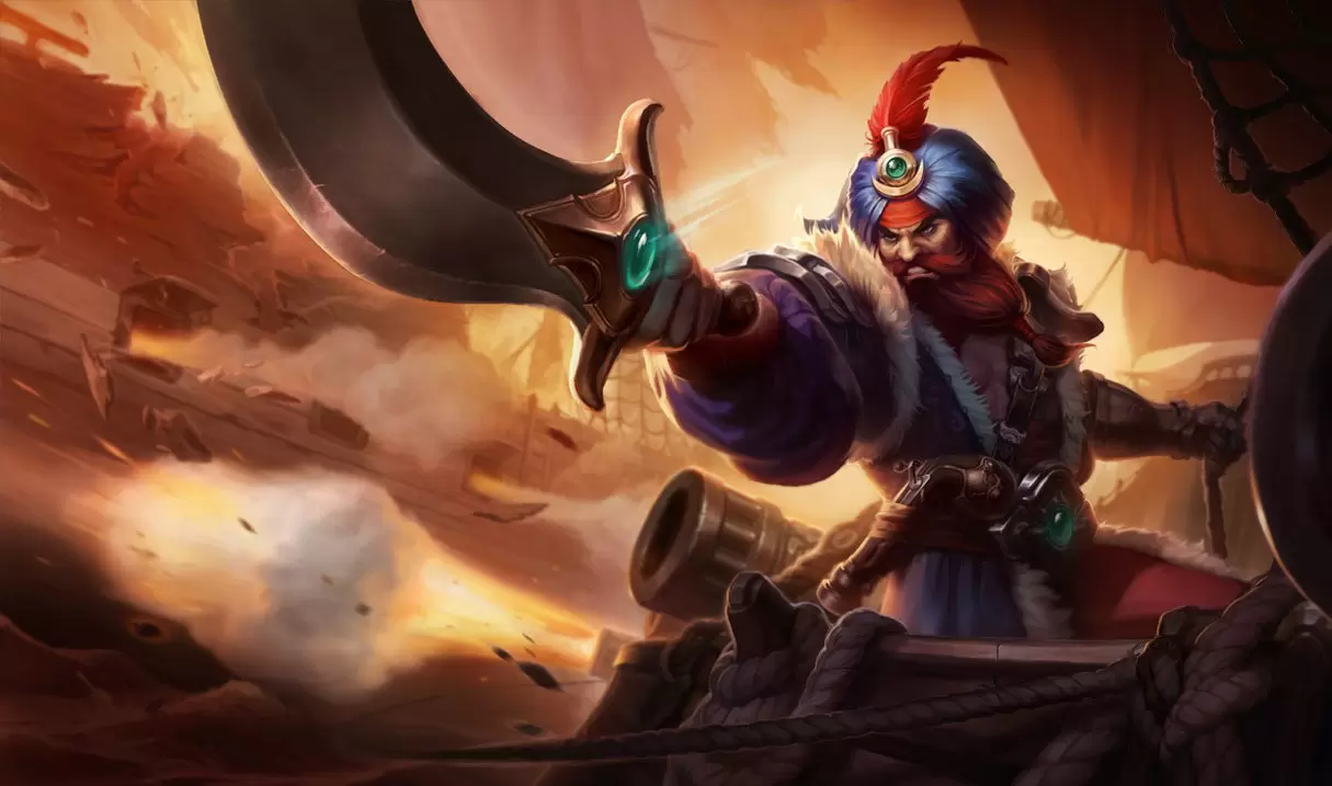 Gangplank Ba Tư Đại Đế