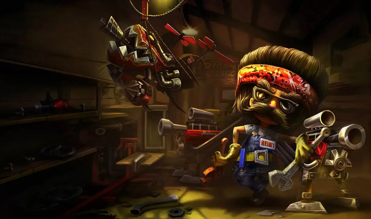 Heimerdinger Độ Máy