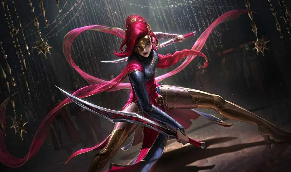 Katarina Mặt Nạ Hoa Hồng Đen - Hàng Hiệu