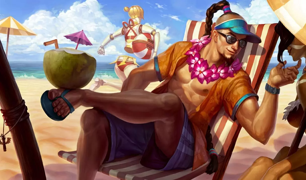 Lee Sin Tiệc Bể Bơi