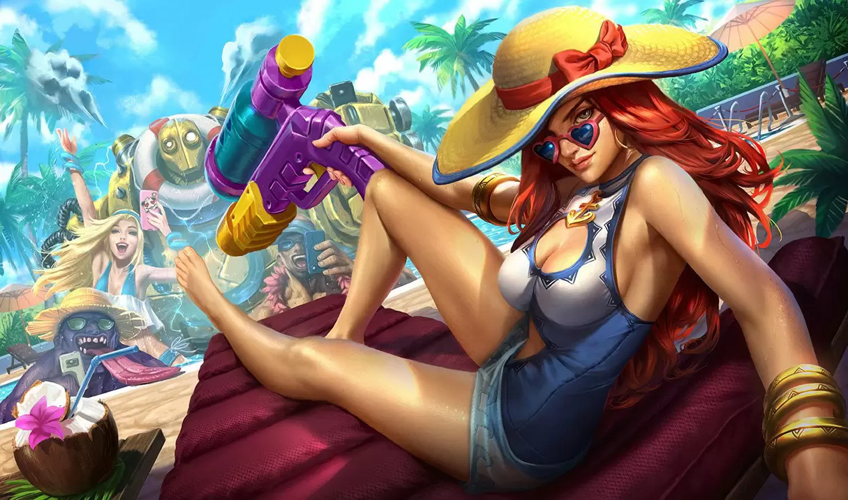 Miss Fortune Tiệc Bể Bơi