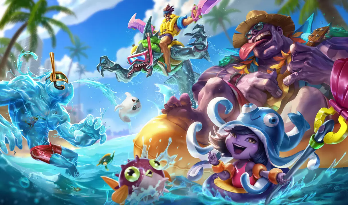 Rek'Sai Tiệc Bể Bơi