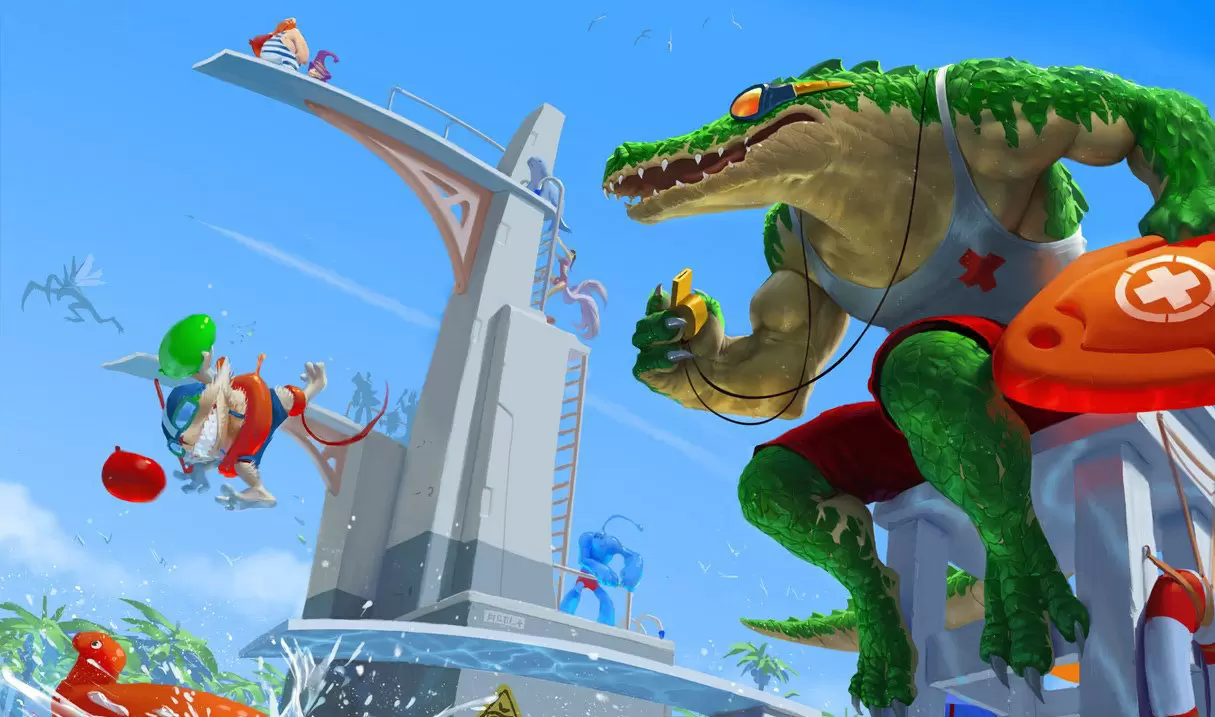 Renekton Tiệc Bể Bơi